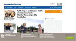 Desktop Screenshot of janakkalansanomat.fi